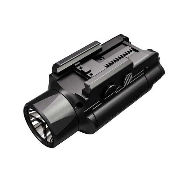 Linterna para arma NPL35 2000Lm, alcance 412 metros, Li-ion 1.900 mAh IPX6