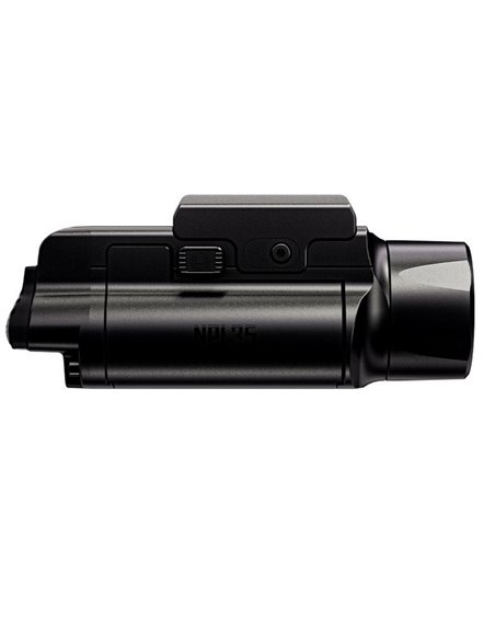 Linterna para arma NPL35 2000Lm, alcance 412 metros, Li-ion 1.900 mAh IPX6