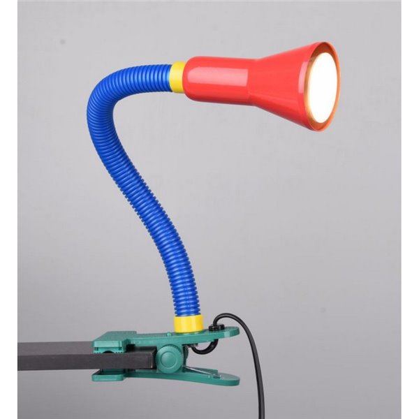 Flexo con pinza articulable FLEXO bombilla excl. 1x E14 max. 18W IP20