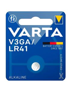 Pila de botón LR41 Varta 1,5V Alcalina V3GA Ø7,9x3,6mm (Blíster 1 und.)