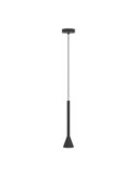 Lámpara LED colgante alargada metal negro/dorado CORTADERAS, GU10 (incluida), 3000K, 4,8W, dimmable