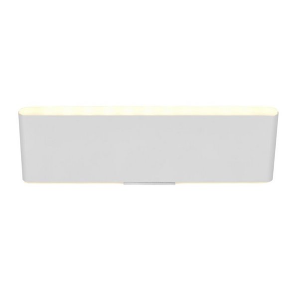 Aplique LED de pared plano CONCHITA 22cm luz arriba y abajo, 2W 200lm, 2700 - 6500K IP20 Blanco