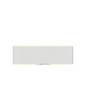 Aplique LED de pared plano CONCHITA 22cm luz arriba y abajo, 2W 200lm, 2700 - 6500K IP20 Blanco