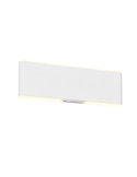 Aplique LED de pared plano CONCHITA 22cm luz arriba y abajo, 2W 200lm, 2700 - 6500K IP20 Blanco