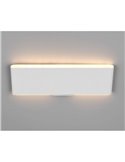 Aplique LED de pared plano CONCHITA 22cm luz arriba y abajo, 2W 200lm, 2700 - 6500K IP20 Blanco