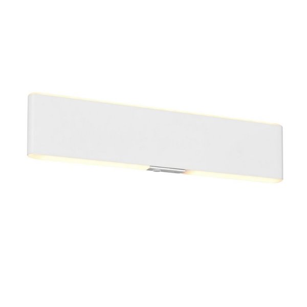 Aplique LED Conchita, 32 cm, luz ascendente e descendente, 3 W, 300 lm, 2700 - 6500 K, IP20, branco