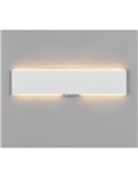 Applique LED Conchita, 32 cm, éclairage direct et indirect, 3 W, 300 lm, 2 700 - 6 500 K, IP20, blanc