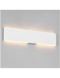 Applique LED Conchita, 32 cm, éclairage direct et indirect, 3 W, 300 lm, 2 700 - 6 500 K, IP20, blanc