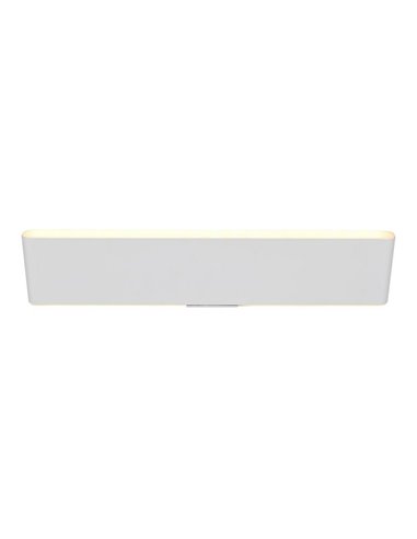 Applique LED Conchita, 32 cm, éclairage direct et indirect, 3 W, 300 lm, 2 700 - 6 500 K, IP20, blanc
