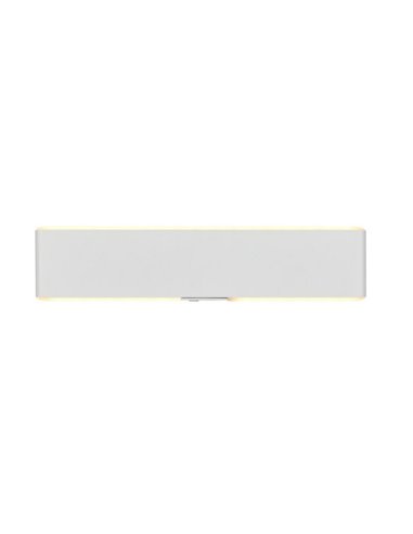 Aplique LED de pared CONCHITA 32cm luz arriba y abajo, 3W 300lm, 2700 - 6500K IP20 Blanco