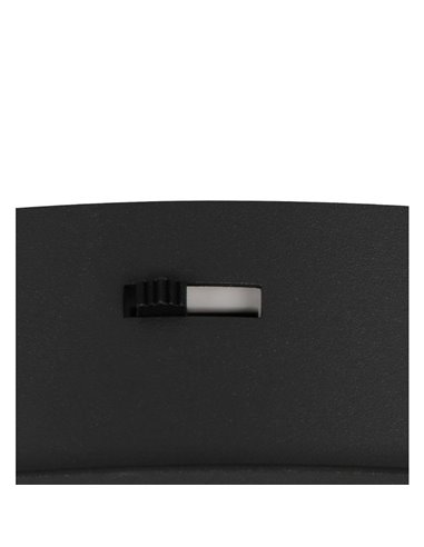 Lámpara de techo LED BAXTER con luces colgantes 70W 8300lm, 2300+3000+4000K IP20 Negro