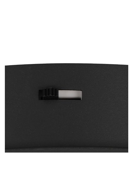 Lámpara de techo LED BAXTER con luces colgantes 70W 8300lm, 2300+3000+4000K IP20 Negro