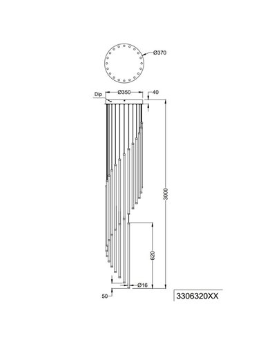Plafonnier LED BAXTER 70 W 8 300 lm, 2 300 + 3 000 + 4 000 K, IP20, blanc