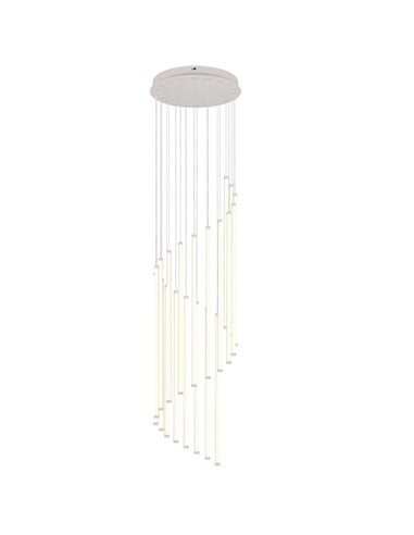 Plafonnier LED BAXTER 70 W 8 300 lm, 2 300 + 3 000 + 4 000 K, IP20, blanc