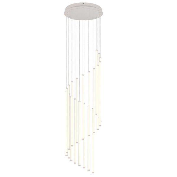 Plafonnier LED BAXTER 70 W 8 300 lm, 2 300 + 3 000 + 4 000 K, IP20, blanc