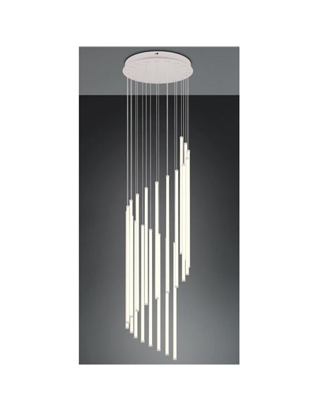 Lámpara de techo LED BAXTER 70W 8300lm, 2300+3000+4000K IP20 Blanco