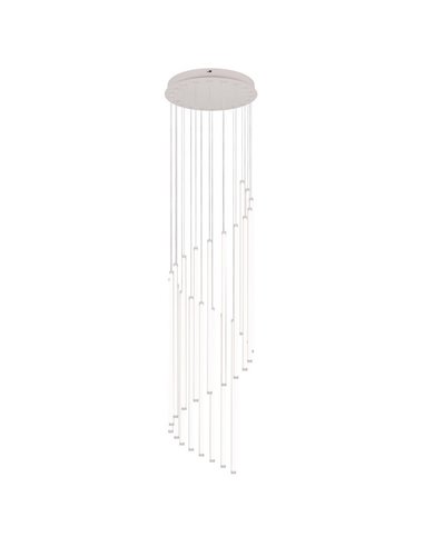 Lámpara de techo LED BAXTER 70W 8300lm, 2300+3000+4000K IP20 Blanco