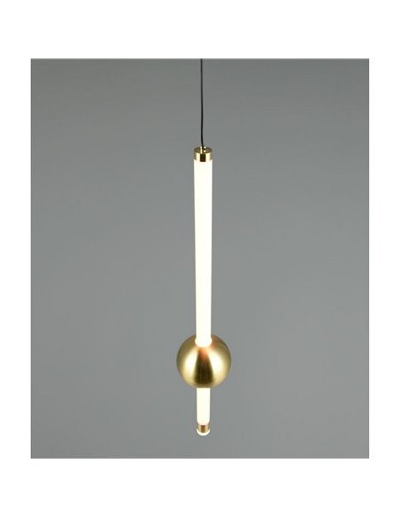 Plafonnier LED suspendu MELITA 6 W 600 lm, 2 300 + 3 000 + 4 000 K IP20 Doré