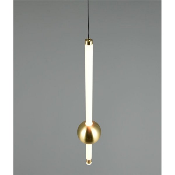 Plafonnier LED suspendu MELITA 6 W 600 lm, 2 300 + 3 000 + 4 000 K IP20 Doré