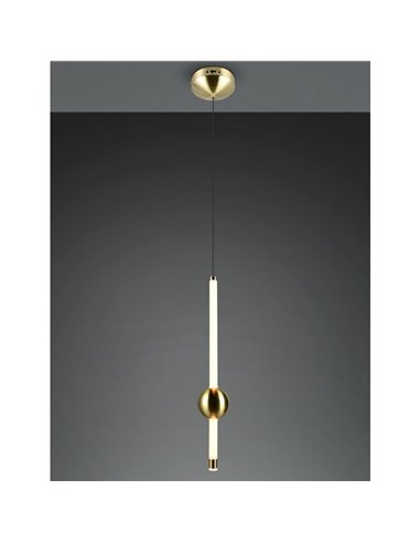 Lámpara de techo colgante LED MELITA 6W 600lm, 2300+3000+4000K IP20 Oro