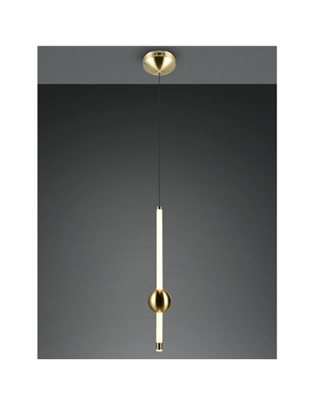 Lámpara de techo colgante LED MELITA 6W 600lm, 2300+3000+4000K IP20 Oro