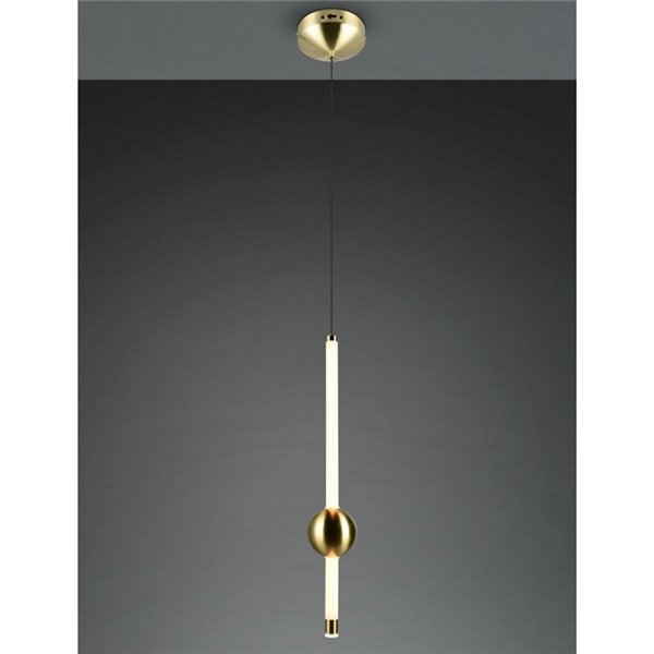 Plafonnier LED suspendu MELITA 6 W 600 lm, 2 300 + 3 000 + 4 000 K IP20 Doré