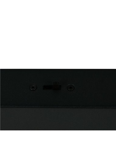 Lámpara te techo LED MELITA varias luces 21W 2500lm, 2300+3000+4000K IP20 Negro