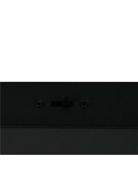 Plafonnier LED MELITA avec plusieurs lumières, 21 W, 2 500 lm, 2 300 + 3 000 + 4 000 K, IP20, noir