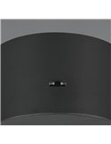 Lámpara de techo LED ROMEO 1 luz, altura regulable, 7W 700lm, 2300+3000+4000K IP20 Negro