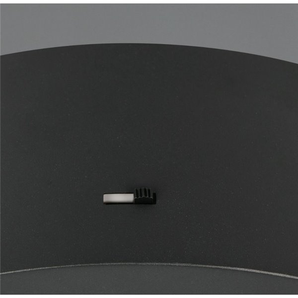Lámpara colgante con 5 luces LED ROMEO 35W 3500lm DIP SWITCH 2300+3000+4000K IP20 Negro