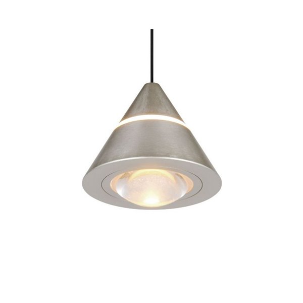 Lámpara de techo LED ROMEO 1 luz, altura regulable, 7W 700lm, 2300+3000+4000K IP20 Gris