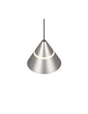Lámpara de techo LED ROMEO 1 luz, altura regulable, 7W 700lm, 2300+3000+4000K IP20 Gris