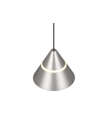 Lámpara de techo LED ROMEO 1 luz, altura regulable, 7W 700lm, 2300+3000+4000K IP20 Gris