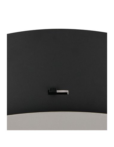 Luminária pendente com 5 luzes LED ROMEO 35W 3500lm DIP SWITCH 2300+3000+4000K IP20 Cinza