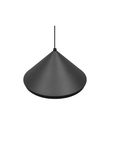 Lámpara de techo LED LAGUNA, 1 luz Ø18cm altura regulable, 5W 500lm, 2300+3000+4000K IP20 Negro