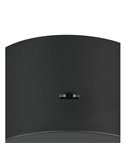 Lámpara de techo LED LAGUNA, 1 luz Ø30cm altura regulable, 14W 1200lm, 2300+3000+4000K IP20 Negro