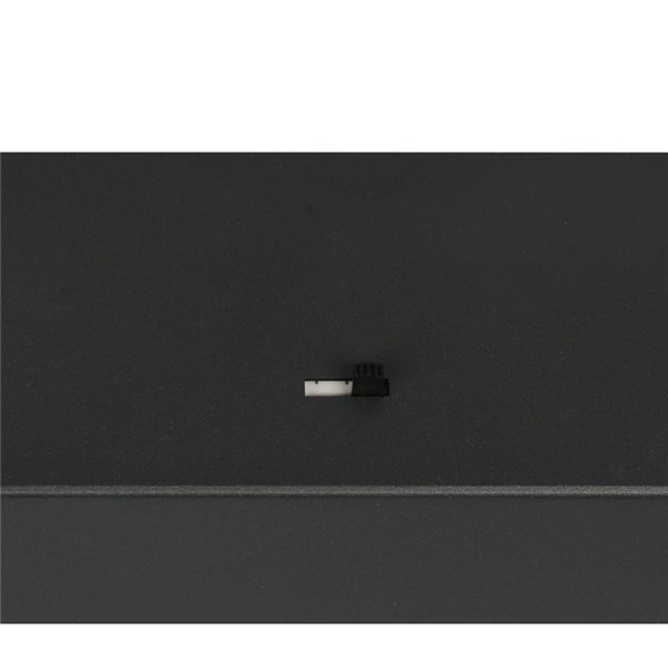 Lámpara de techo 3 luces LED LAGUNA altura regulable, 15W 1500lm, 2300+3000+4000K IP20 Negro