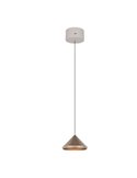 Lámpara de techo LED LAGUNA, 1 luz Ø18cm altura regulable, 5W 500lm, 2300+3000+4000K IP20 Cobre