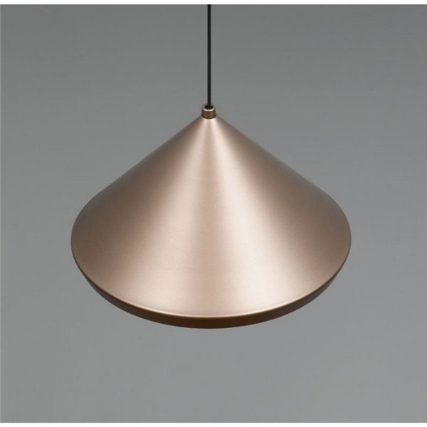 Lámpara de techo LED LAGUNA, 1 luz Ø18cm altura regulable, 5W 500lm, 2300+3000+4000K IP20 Cobre