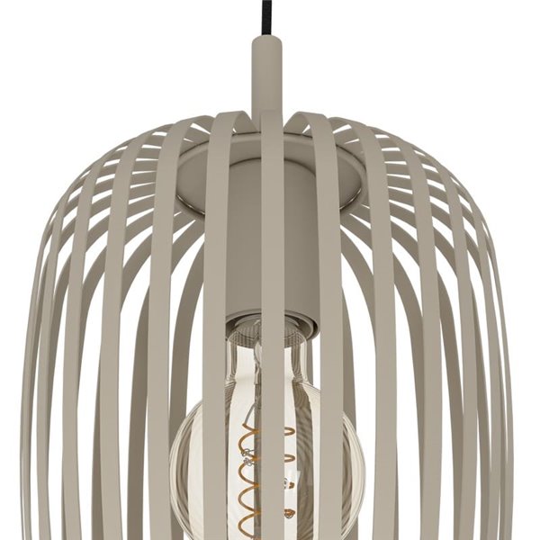 Luminária pendente com base redonda e 3 luzes de diferentes alturas ROMAZZINA arena, 3xE27 (não incl.)