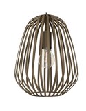 Lámpara colgante 1 luz de bronce ESPINAL, E27 (no incl.)