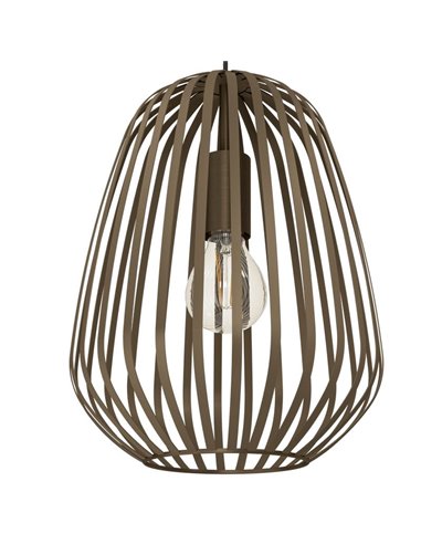 Luminária pendente ESPINAL de bronze, 1 luz, E27 (não incl.)