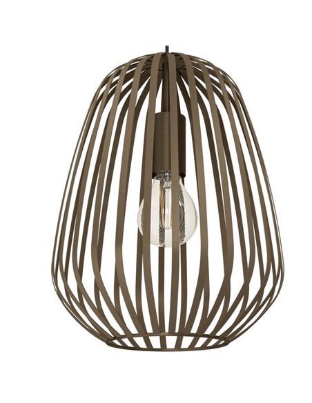 Luminária pendente ESPINAL de bronze, 1 luz, E27 (não incl.)