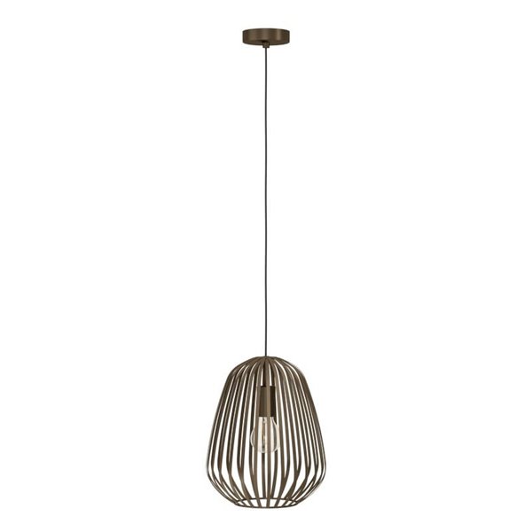 Lámpara colgante 1 luz de bronce ESPINAL, E27 (no incl.)