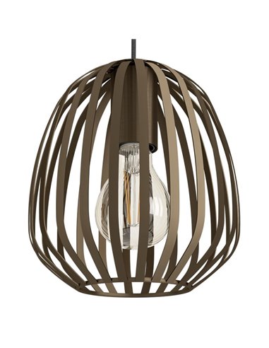 Lámpara colgante con 3 luces de bronce ESPINAL, 3xE27 (no incl.)