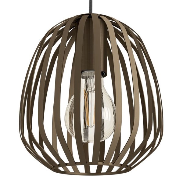 Lámpara colgante con 3 luces de bronce ESPINAL, 3xE27 (no incl.)