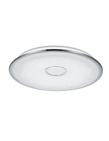 Plafón LED Redondo Osaka 100W Ø67Cm Cromado