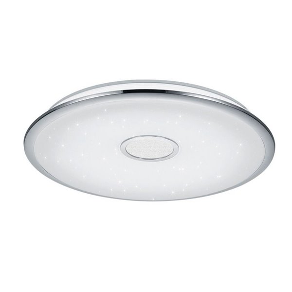 Plafonnier LED rond Osaka 100W Ø67Cm Chrome