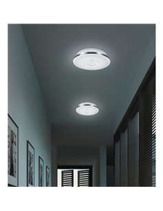 Plafón LED Redondo Osaka 30W Con mando Trio 2