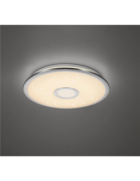 Candeeiro LED Redondo Osaka 30W com controle Trío